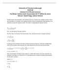 Worked Examples of Integration by Partial Fraction Decomposition, Calculus II for Physical Sciences, University of Toronto Scarborough(UTSC)