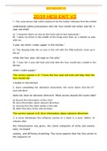 2019 HESI EXIT V2&sol;2019 HESI EXIT V2 LATEST UPDATE