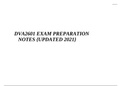 DVA2601 EXAM PREPARATION  NOTES {UPDATED 2021}