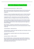 SDC U&period;S&period; History Exam Notes Concepts And Explanations&lpar; Complete Best Solution Rated A&rpar;
