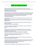 NRP 7th Edition Part 2 Questions And Answers&lpar; Complete Top Solution Rated A&rpar;