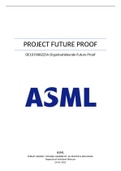 Organisatiekunde - Project Futureproof: ASML