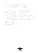 PVL3704 MCQ EXAM PACK 2020- 2021