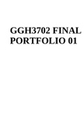 GGH3702 FINAL PORTFOLIO Assignment.