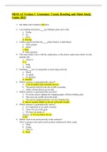 HESI A2 Version 2  Grammar&comma; Vocab&comma; Reading and Math Study Guide 2022