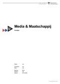 Media & Maatschappij: de wereld van morgen portfolio (cijfer:8)
