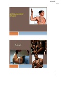 Gross Anatomy of Arm Lecture notes anatomy  Thieme Teaching Assistant: Anatomy, ISBN: 9781604061512