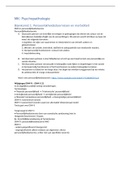 MK&colon; Psychopathologie  samenvatting les 1&comma;2&comma;3 en 4