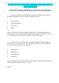 NCLEX-PN Test-Bank 2022 &lpar;200 Questions with Answers and Explanation&rpar;