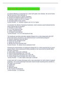 PHARM HESI practice exam Questions And Answers  Rated  100&percnt;