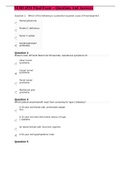 NURS 6531 Final Exam  - Questions And Answers