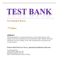 Test bank for evidence based practice for nurses appraisal and application of research 3rd edition (1)