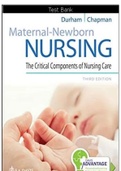 Test Bank Pediatric Nursing The Critical Components of Nursing Care 3rd Edition &lpar;1&rpar;