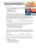 TEST BANK for Medical Surgical Nursing 10th Edition by Ignatavicius & Workman & Rebar & Heimgartner. (Complete Download) All Chapters 1-69. PDF