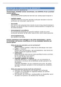 Samenvatting anatomie & fysiologie