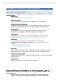 Samenvatting anatomie & fysiologie