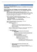 Samenvatting Anatomie & fysiologie