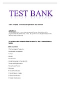 Test Bank For Sociology Ninth Canadian edition 9th edition By John J Macionis Linda m gerber