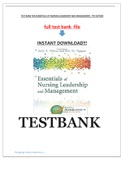 bundles for essential nursing testbanks