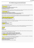 ATI Med-Surg proctored Exam Questions with answers 2021&sol;2022