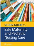 Test Bank: Safe Maternity & Pediatric Nursing Care, 2nd Edition, Luanne Linnard Palmer, Gloria Haile Coats
