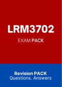 LRM3702 (ExamPACK, QuestionsPACK, Tut201 Letters)