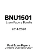 BNU1501 - Exam Questions PACK (2014-2020) 
