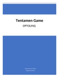 Optolinq Tentamen Game