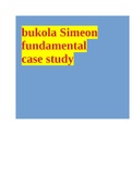 bukola Simeon fundamental case study