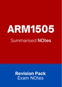 ARM1505 - Summarised NOtes