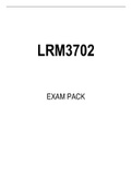 LRM3702 EXAM PACK 2022
