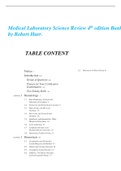 Medical Laboratory Science Review Bank 4th edition by Robert Harr
