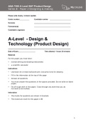 Design & Technology 