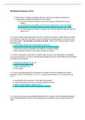 Exam &lpar;elaborations&rpar; &Tab;RN Maternal Newborn 2019 UPDATED