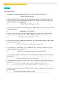 NURSING 325 Fundamentals Final Reviewer Latest
