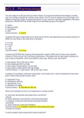 ACLS - Pharmacology Question And Answers  2021&sol;2021