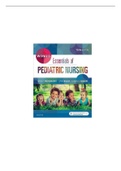 Wong&rsquo;s Essentials of Pediatric Nursing