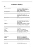 Woordenlijst termen orthopedie (module 3)