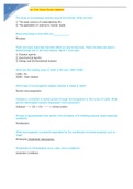 BIO 2200 Exam One Study Guide Updated