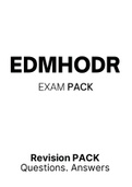 EDMHODR - EXAM PACK (2022)