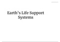 Earth's life support systems - OCR Paper 1