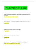 TNCC Written Exam Questions and Answers(2022]