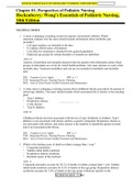 WONGS ESSENTIALS OF PEDIATRIC NURSING 10TH EDITION HOCKENBERRY TEST BANK
