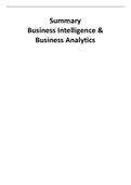 [23-24] Business Intelligence & Business Analytics complete summary IM