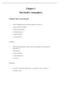 Essentials of Meteorology An Invitation to the Atmosphere&comma; Ahrens - Exam Preparation Test Bank &lpar;Downloadable Doc&rpar;