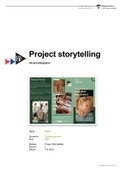 Verspreidingsplan Project storytelling | Individueel product | Jaar 1 | Cijfer: 9 | HvA