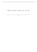 NRS 120 Exam 3 &lpar;Chps&period; 44&comma; 45&comma; 46&rpar;ALL ANSWERS ARE CORRECT GET YOURSELF A CLEAN A NOW &excl;&excl;&excl;&excl;&rpar;