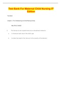 ATI&period; MATERNAL-NEWBORN  LATEST 2021&sol;2022  QUESTIONS AND CORRECT ANSWERS