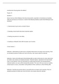 Fundamental of Nursing Kozier Erb edition9 Chapter 10_ complete solution
