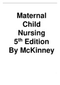 Test Bank for Maternal Child Nursing 5th Edition Emily Slone McKinney&comma; Susan R&period; James&comma; Sharon Smith Murray&comma; Kristine Nelson&comma; Jean Ashwill